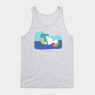 Yuni Sleeps On A Mug Tank Top